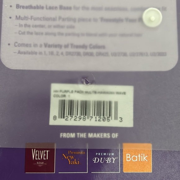 Premium purple pack human Hair blend Extensions Hawaiian Wave - Picture 10 of 15